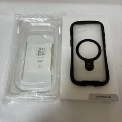 iFace iPhone 16e用マグネットケース ブラック