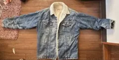 Levi's デニムジャケット ボア付き