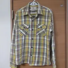 Alcarza ヘビーフランネル XL チェックシャツ