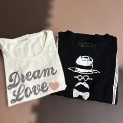 【美品】アズノゥアズ、オリーブデオリーブ半袖Tシャツ 2枚セットのサムネイル