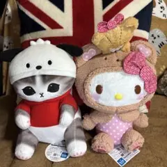 ハローキティいちご新聞465コラボ&モフサンド✖️サンリオコラボBIGぬいぐるみ