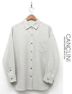 極美品 23区 × CANCLINI シャツ 長袖 オックスフォード 綿 白 M - メルカリ