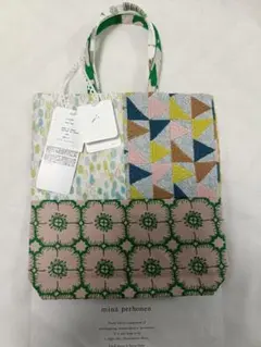 新品タグ付き　ミナペルホネン　　トーストバッグ　ピース　バッグ