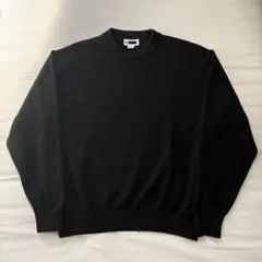 ＜H＞SOLID WOOL CREW NECK PULLOVER/ニット