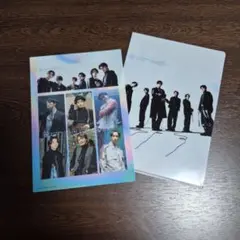 【SixTONES】アルバム 声 特典 クリアファイルとクリアシート 新品未使用