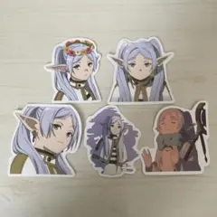 葬送のフリーレン フリーレン ステッカー 5点セット まとめ売り