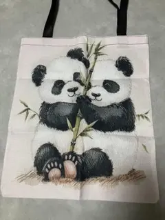ぱんだトートバッグ新品