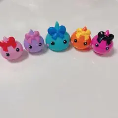 サン宝石 ほっぺちゃん カラフル フィギュア 5個セット