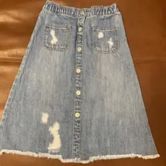 ZARAキッズ　デニムスカート　サイズ6歳　116