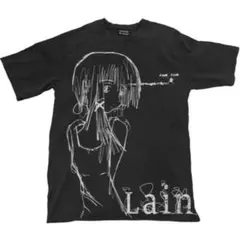 新品 イラストTシャツ ブラック 00s