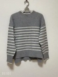 ANY SIS ゆったりニット　グレー