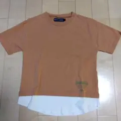 KRIFF MAYER レイヤード風Tシャツ ブラウン 150のサムネイル