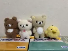 リラックマ ふわふわフェルト風 マスコットキーチェーン 全4種
