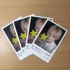 enhypen トレカ　ジョンウォン　宵　ソロジャケ　4枚セット　チェキ