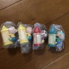 クレヨンしんちゃん カプセルトイ おなまえスイング　4つセット