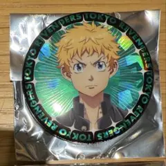 東リべ　リベスロ　ホログラム　缶バッジ