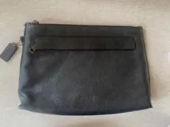 コーチ coach 黒 クラッチバッグ