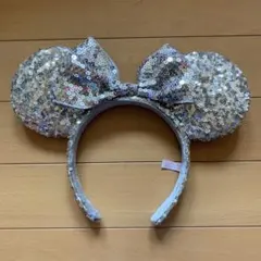 ディズニー ミニーカチューシャ スパンコール