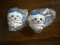 ちいかわ　つまんでつなげてますこっと ハチワレ ボールチェーン、カニカン 2個