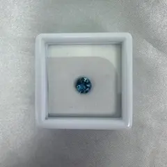 【新品】天然ロンドンブルートパーズ ルース　約5mm