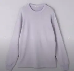 AURALEE WOOL COTTON THERMAL P/O 4 lilacのサムネイル
