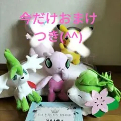 ポケモンBIGぬいぐるみ3点セット　おまけ(^^)付き