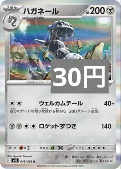ハガネール　ウェルカムテール
