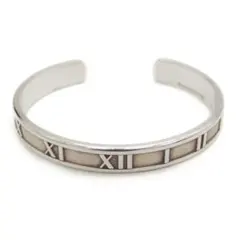 箱付☆ ティファニー ノーツ ナロー バングル ブレスレット シルバー 925 TIFFANY&Co. Tiffany&Co. ティファニー バングル ブレスレット