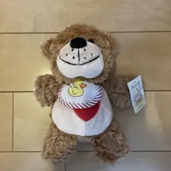 茶色いクマのぬいぐるみ 約20cm