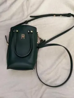 TOMMY HILFIGER ショルダーバッグ グリーンのサムネイル