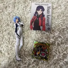 エヴァンゲリオン レイ・アヤナミ フィギュアとカードセット