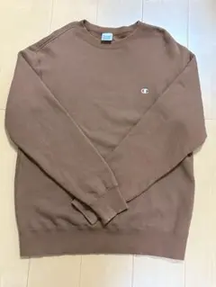 Champion ブラウン トレーナー スウェット