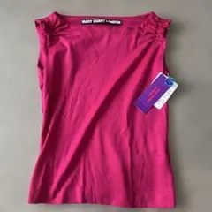 【最終価格】MARY QUANT LONDON ノースリーブトップス ピンク