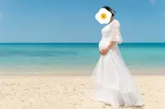 エンパイアドレス　マタニティドレス