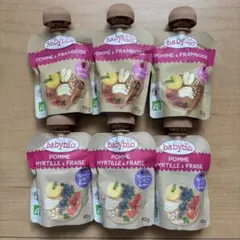 babybio 有機ベビースムージー　6点セットのサムネイル