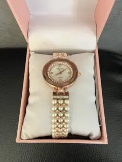 腕時計 レディース ピンクゴールド