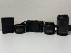 美品　cannon eos m3 単焦点・望遠レンズ・バックセット 2026年最新】canon eos m3 望遠レンズの人気アイテム - メルカリ