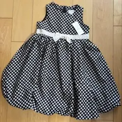 ルクク LE Cou Cou ワンピース 140cm ドット柄