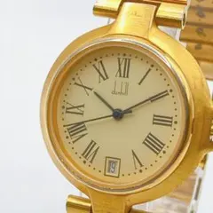 dunhill メンズ 腕時計 クォーツ ミレニアム ローマン ゴールド 472 