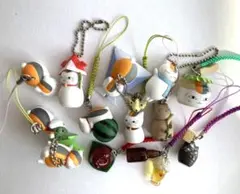 夏目友人帳　ニャンコ先生ストラップ　まとめ売り