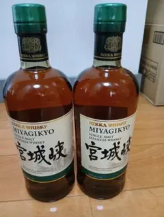 NIKKA WHISKY 宮城峡 シングルモルト 2本セット - メルカリ