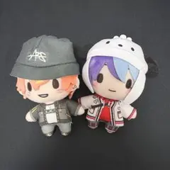 プロセカ 東雲彰人 青柳冬弥 サンリオ ふわぷちマスコット ぬいぐるみ