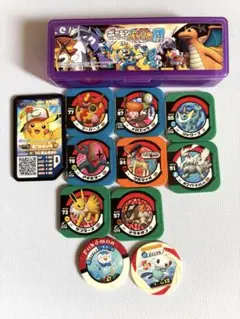 ポケモンバトリオ ケース・メダルセット