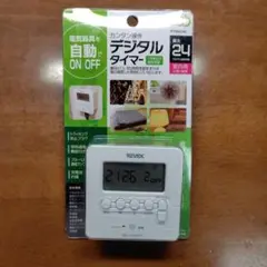 【新品開封チェックのみ】リーベックス REVEX PT80DW[デジタルタイマーのサムネイル