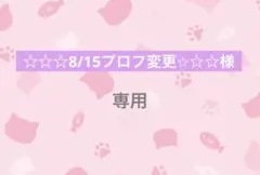 ☆☆☆8/15プロフ変更✩☆☆様 リクエスト 2点 おまとめ商品ページ