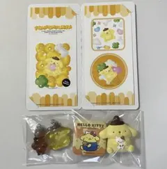 ポムポムプリン シール ガチャガチャ まとめ売り 4点セット