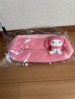 マイメロディ ピンク ティッシュボックスケース