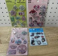 ウォーターシール ティンカーベル 101匹わんちゃん オイスター ピングー