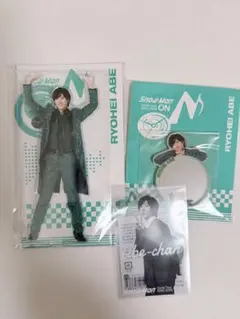 阿部亮平缶バッジ