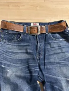 Levi's 501 デニムパンツ 31×32 ＋　アンティークベルト